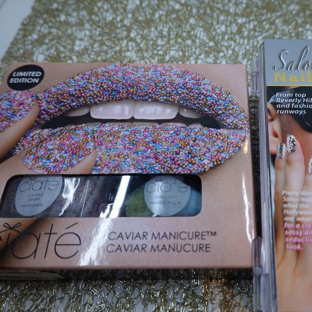 Ciate Caviar polish/Manicure kit. New